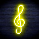 ADVPRO Musical Note Ultra-Bright LED Neon Sign fnu0073 - Yellow
