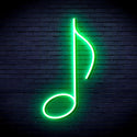 ADVPRO Musical Note Ultra-Bright LED Neon Sign fnu0074 - Golden Yellow