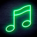 ADVPRO Musical Note Ultra-Bright LED Neon Sign fnu0075 - Golden Yellow