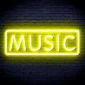 ADVPRO Music Sign Ultra-Bright LED Neon Sign fnu0076 - Yellow