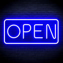 ADVPRO Open Sign Ultra-Bright LED Neon Sign fnu0077 - Blue