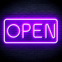 ADVPRO Open Sign Ultra-Bright LED Neon Sign fnu0077 - Purple