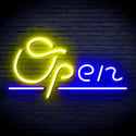 ADVPRO Open Sign Ultra-Bright LED Neon Sign fnu0078 - Blue & Yellow