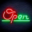 ADVPRO Open Sign Ultra-Bright LED Neon Sign fnu0078 - Green & Red