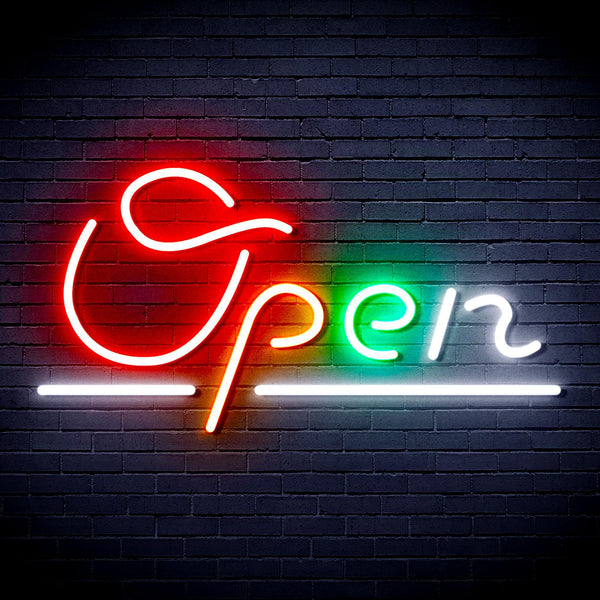 ADVPRO Open Sign Ultra-Bright LED Neon Sign fnu0078 - Multi-Color 1