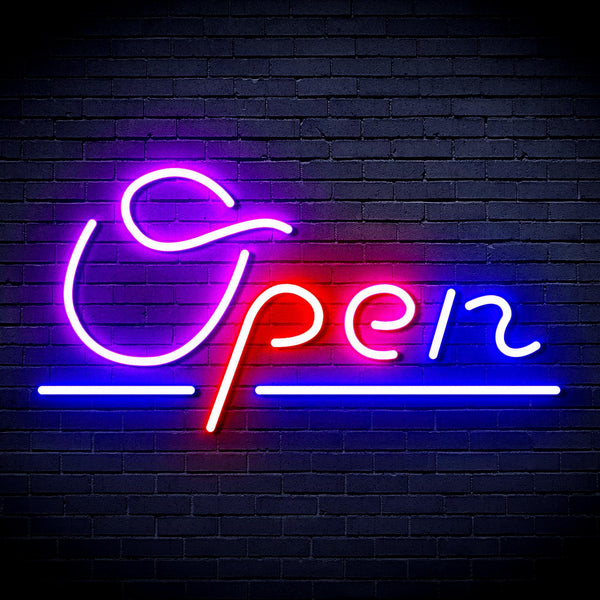 ADVPRO Open Sign Ultra-Bright LED Neon Sign fnu0078 - Multi-Color 3