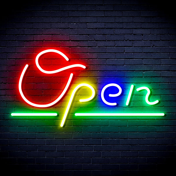 ADVPRO Open Sign Ultra-Bright LED Neon Sign fnu0078 - Multi-Color 4