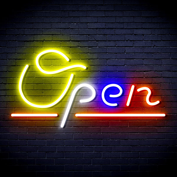 ADVPRO Open Sign Ultra-Bright LED Neon Sign fnu0078 - Multi-Color 6