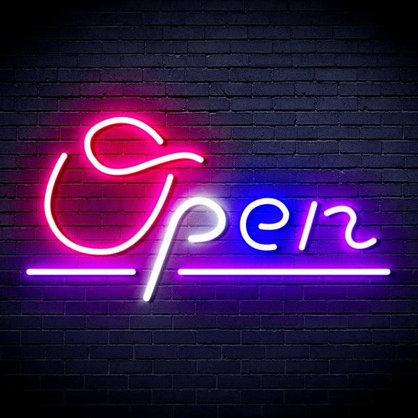 ADVPRO Open Sign Ultra-Bright LED Neon Sign fnu0078 - Multi-Color 8
