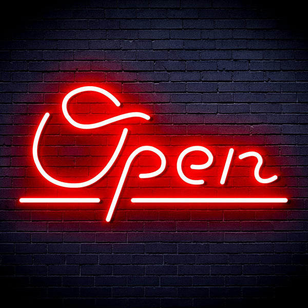 ADVPRO Open Sign Ultra-Bright LED Neon Sign fnu0078 - Red