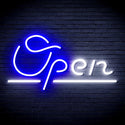 ADVPRO Open Sign Ultra-Bright LED Neon Sign fnu0078 - White & Blue