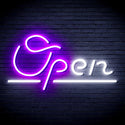 ADVPRO Open Sign Ultra-Bright LED Neon Sign fnu0078 - White & Purple