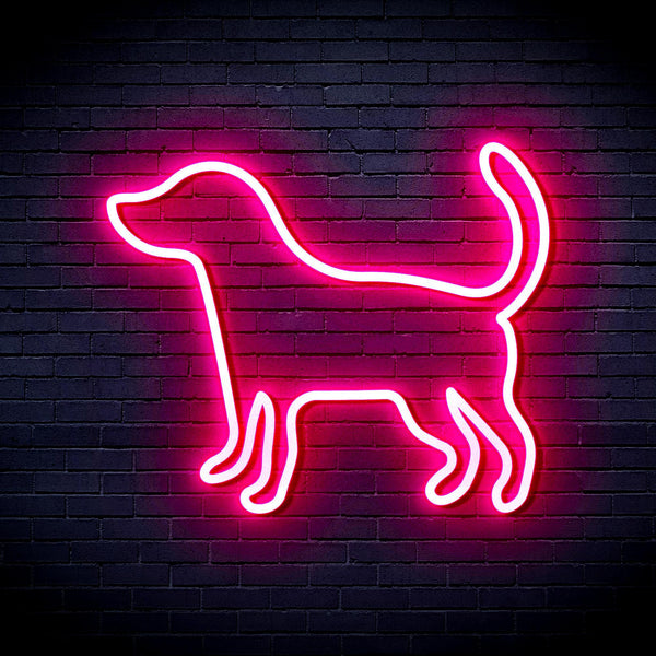 ADVPRO Dog Ultra-Bright LED Neon Sign fnu0081 - Pink