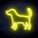 ADVPRO Dog Ultra-Bright LED Neon Sign fnu0081 - Yellow