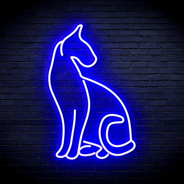 ADVPRO Cat Ultra-Bright LED Neon Sign fnu0082 - Blue