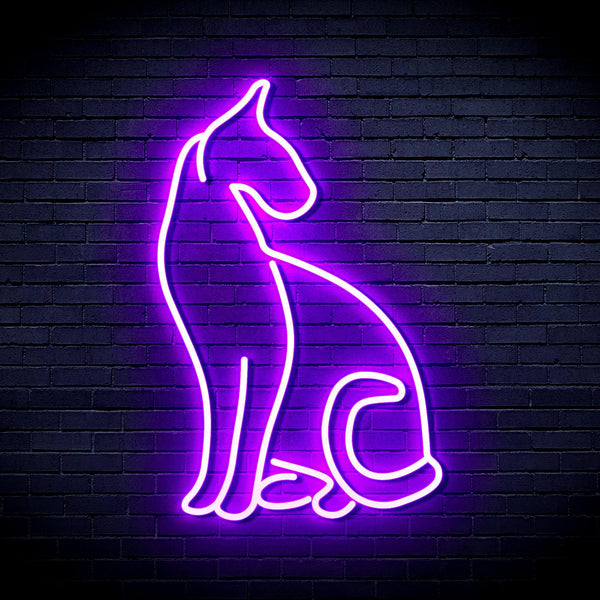 ADVPRO Cat Ultra-Bright LED Neon Sign fnu0082 - Purple