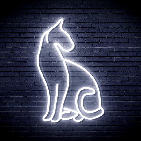 ADVPRO Cat Ultra-Bright LED Neon Sign fnu0082 - White