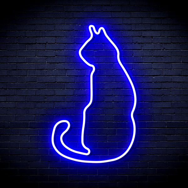 ADVPRO Cat Ultra-Bright LED Neon Sign fnu0083 - Blue