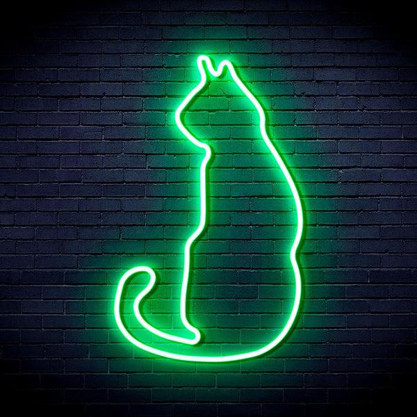 ADVPRO Cat Ultra-Bright LED Neon Sign fnu0083 - Golden Yellow