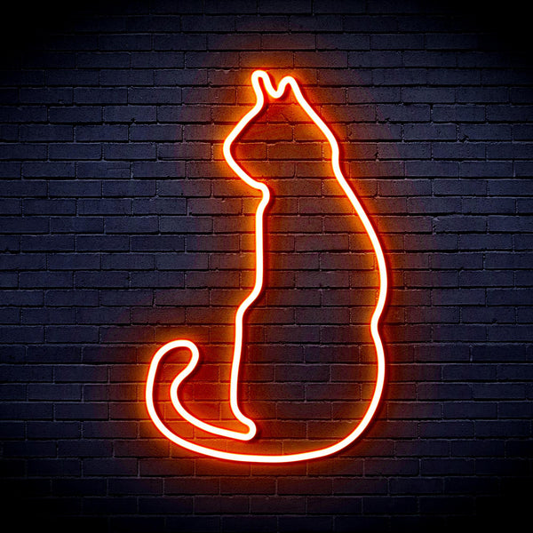 ADVPRO Cat Ultra-Bright LED Neon Sign fnu0083 - Orange