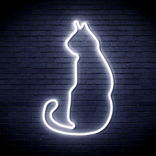 ADVPRO Cat Ultra-Bright LED Neon Sign fnu0083 - White