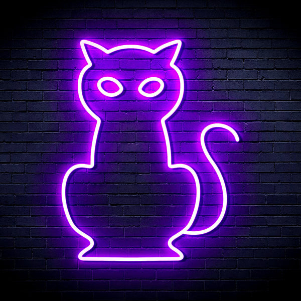 ADVPRO Cat Ultra-Bright LED Neon Sign fnu0084 - Purple