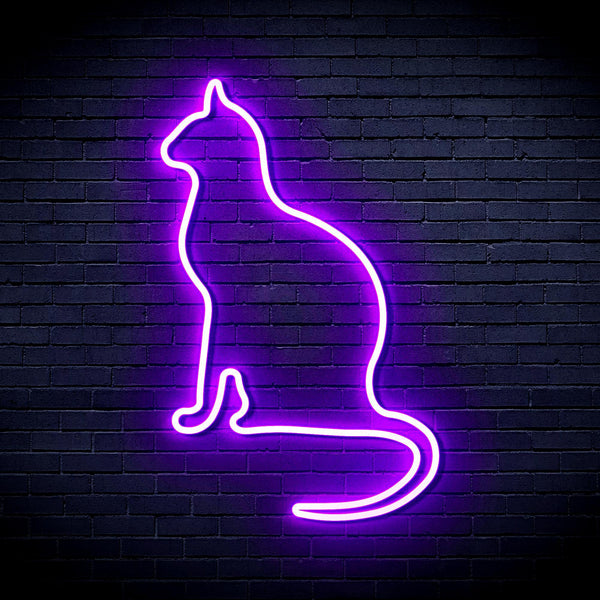 ADVPRO Cat Ultra-Bright LED Neon Sign fnu0085 - Purple