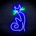 ADVPRO Cat Ultra-Bright LED Neon Sign fnu0086 - Green & Blue