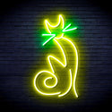 ADVPRO Cat Ultra-Bright LED Neon Sign fnu0086 - Green & Yellow