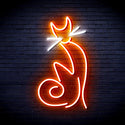 ADVPRO Cat Ultra-Bright LED Neon Sign fnu0086 - White & Orange