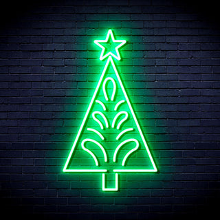 ADVPRO Christmas Tree Ultra-Bright LED Neon Sign fnu0092 - Golden Yellow