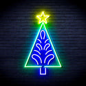 ADVPRO Christmas Tree Ultra-Bright LED Neon Sign fnu0092 - Multi-Color 2