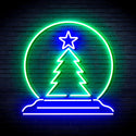 ADVPRO Christmas Tree Decoration Ultra-Bright LED Neon Sign fnu0095 - Green & Blue