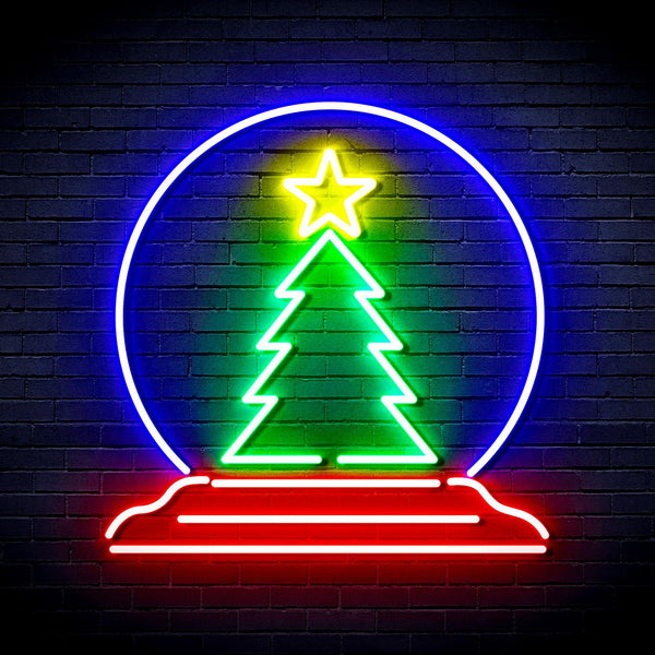 ADVPRO Christmas Tree Decoration Ultra-Bright LED Neon Sign fnu0095 - Multi-Color 1