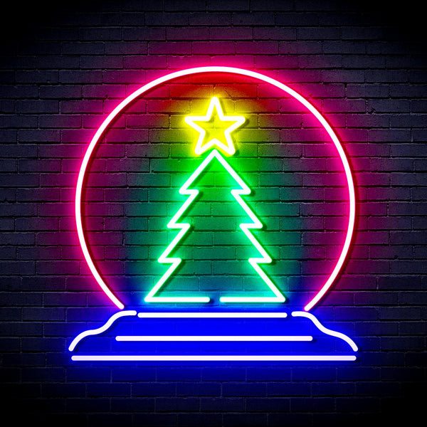 ADVPRO Christmas Tree Decoration Ultra-Bright LED Neon Sign fnu0095 - Multi-Color 6
