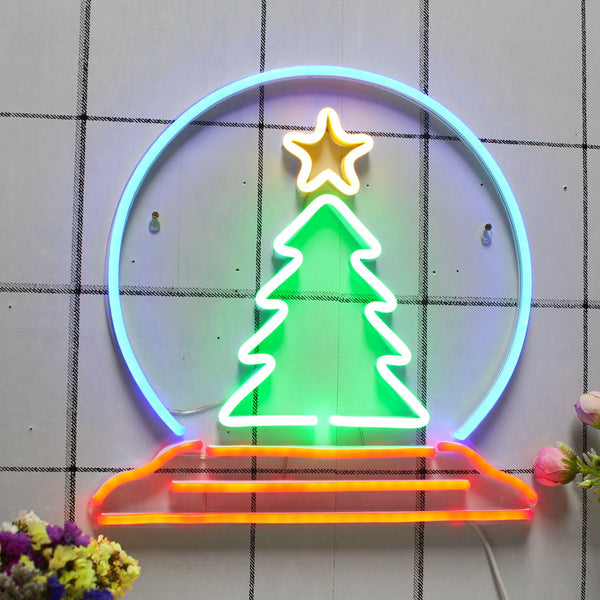 ADVPRO Christmas Tree Decoration Ultra-Bright LED Neon Sign fnu0095