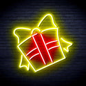 ADVPRO Cchristmas Present Ultra-Bright LED Neon Sign fnu0096 - Red & Yellow