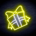 ADVPRO Cchristmas Present Ultra-Bright LED Neon Sign fnu0096 - White & Yellow
