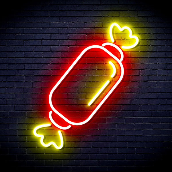 ADVPRO Candy Ultra-Bright LED Neon Sign fnu0097 - Red & Yellow