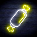 ADVPRO Candy Ultra-Bright LED Neon Sign fnu0097 - White & Yellow