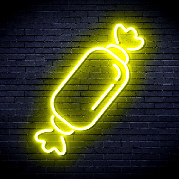 ADVPRO Candy Ultra-Bright LED Neon Sign fnu0097 - Yellow