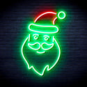 ADVPRO Santa Claus Ultra-Bright LED Neon Sign fnu0098 - Green & Red