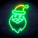 ADVPRO Santa Claus Ultra-Bright LED Neon Sign fnu0098 - Green & Yellow