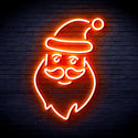 ADVPRO Santa Claus Ultra-Bright LED Neon Sign fnu0098 - Orange