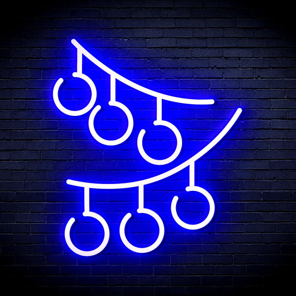 ADVPRO Christmas Ornaments Ultra-Bright LED Neon Sign fnu0101 - Blue