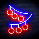 ADVPRO Christmas Ornaments Ultra-Bright LED Neon Sign fnu0101 - Blue & Red