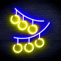 ADVPRO Christmas Ornaments Ultra-Bright LED Neon Sign fnu0101 - Blue & Yellow