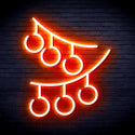 ADVPRO Christmas Ornaments Ultra-Bright LED Neon Sign fnu0101 - Orange