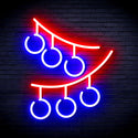 ADVPRO Christmas Ornaments Ultra-Bright LED Neon Sign fnu0101 - Red & Blue