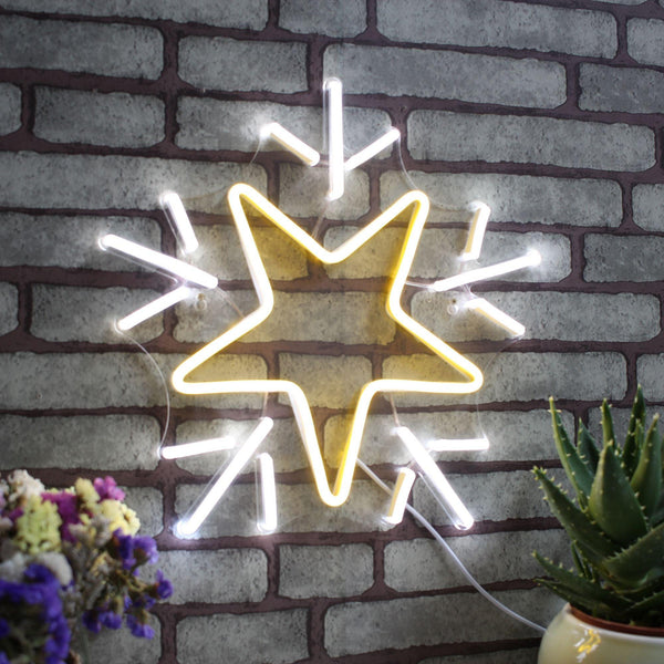ADVPRO Flashing Star Ultra-Bright LED Neon Sign fnu0106